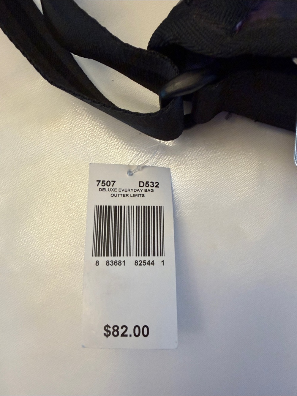 NWT Lesportsac Galaxy Print Messenger Bag - Black, Purple, Blue RARE - Picture 3 of 4